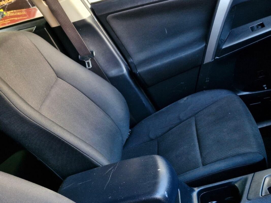 After interior detail on a Toyota RAV4 (passenger seat), Gordon
