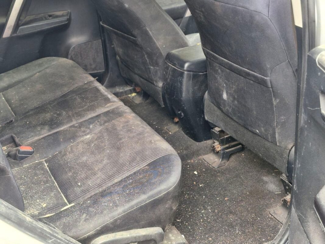 Before interior detail on a Toyota RAV4 (rear seat), Gordon