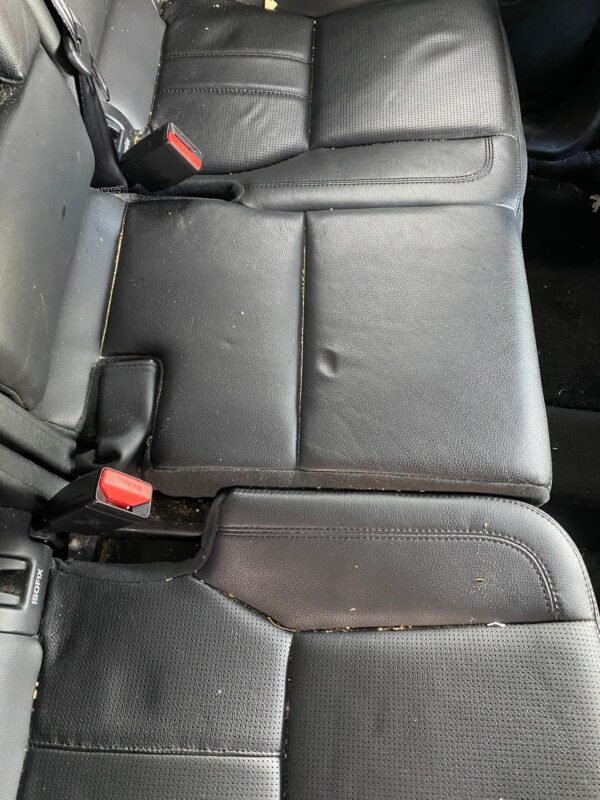 Before interior detail on a Land Rover Discovery Sport (rear bench), Gordon