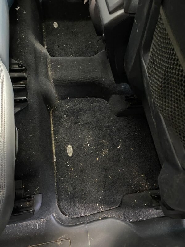 Before interior detail on a Land Rover Discovery Sport (rear carpet), Gordon