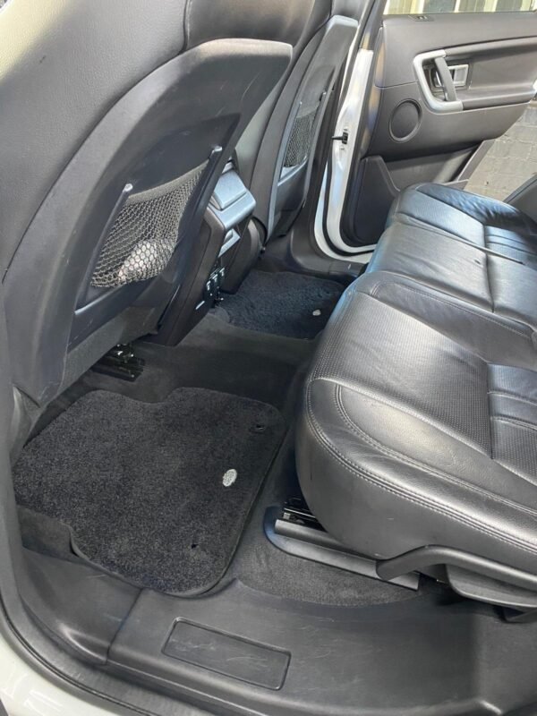 After interior detail on a Land Rover Discovery Sport (rear carpet), Gordon